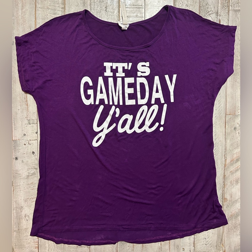 It’s Game Day Yall Purple T-Shirt
